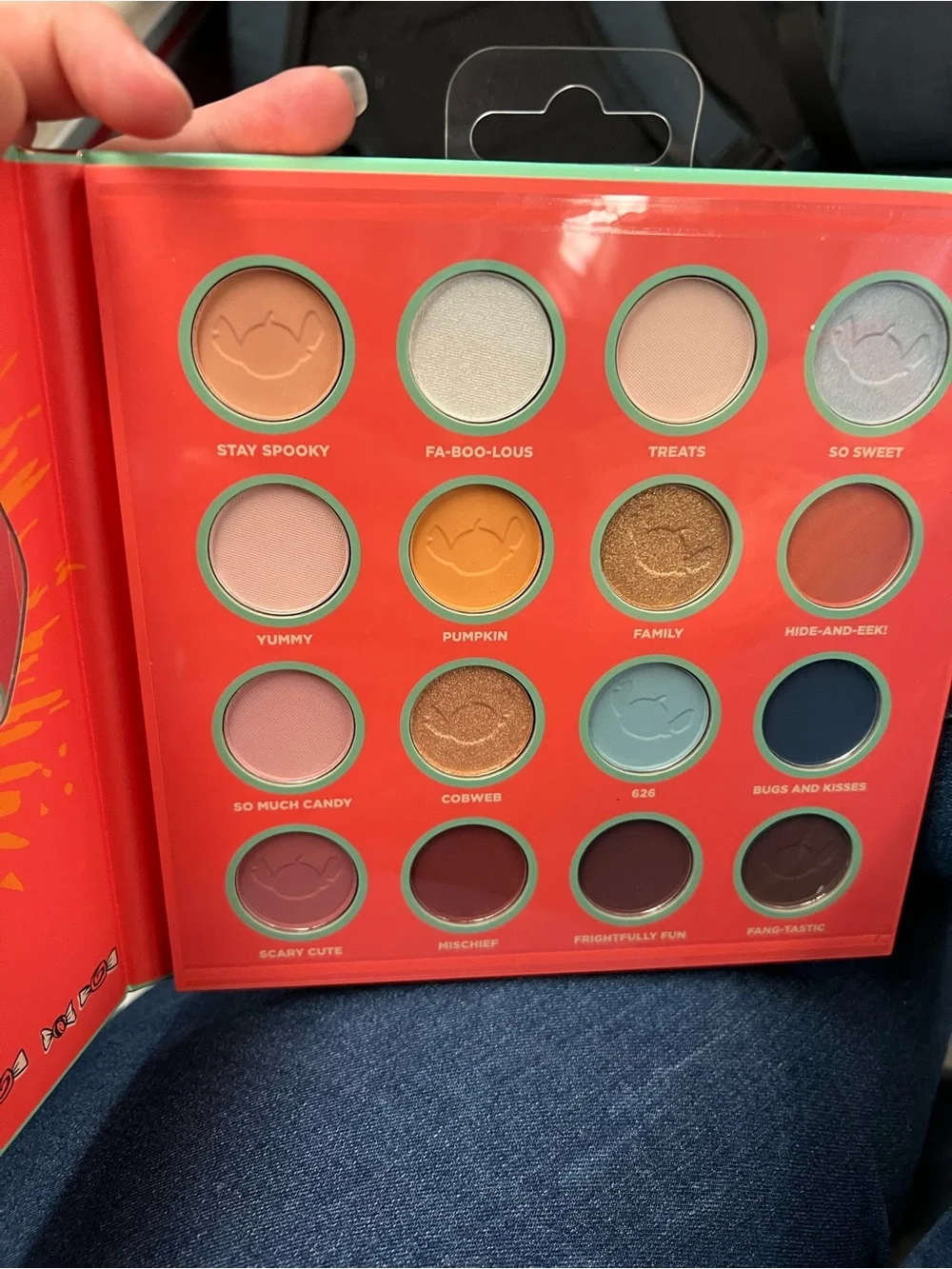 Disney Stitch Halloween Eyeshadow Palette